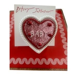 Betsey Johnson Baby Cakes Bold Ring